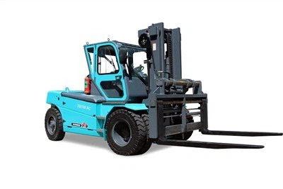 10 Ton 4 Tekerlekli Elektrikli Forklift